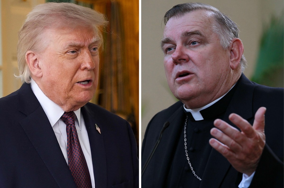 Florida Archbishop Speaks Out on Trump's Feud With Pope