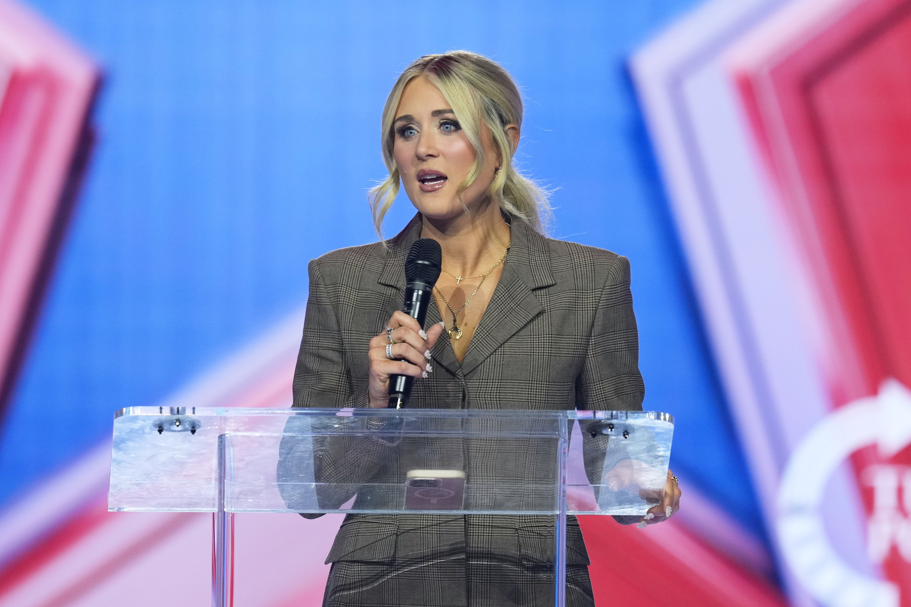 Riley Gaines Responds After Trump Dismissed Her Jesus Photo Criticism