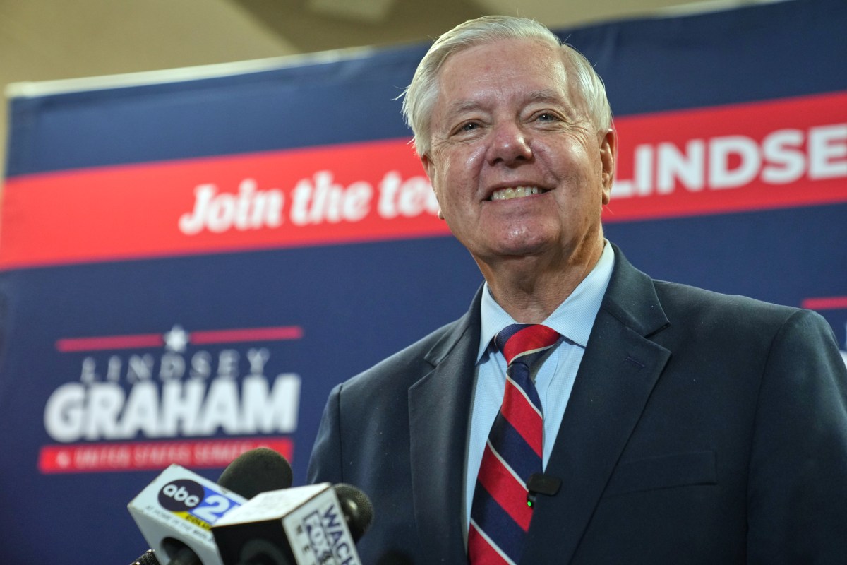 Marjorie Taylor Greene Reacts as Trump Endorses Lindsey Graham—‘Nauseating’