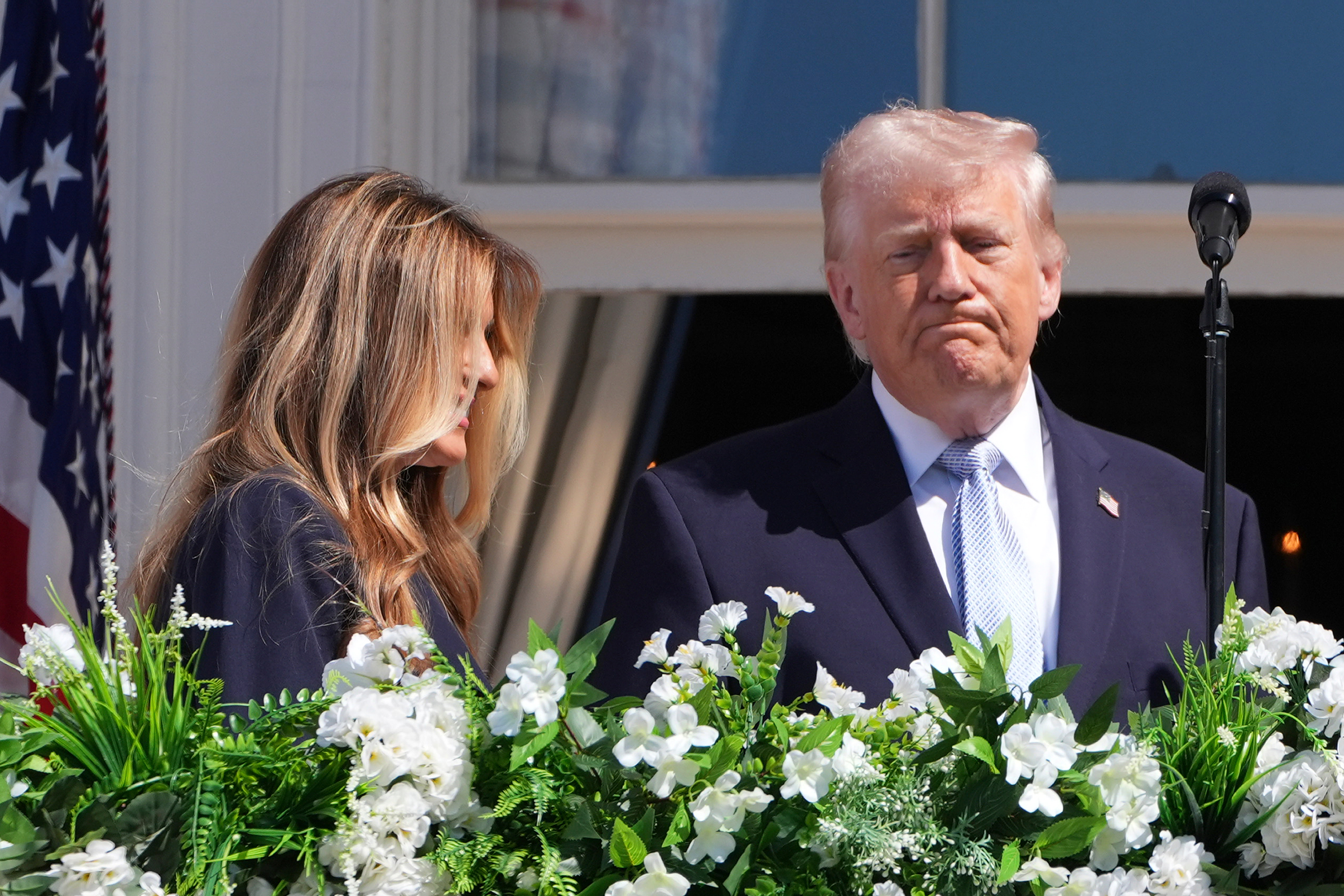 Donald Trump Reacts to Melania's Epstein Allegations Speech
