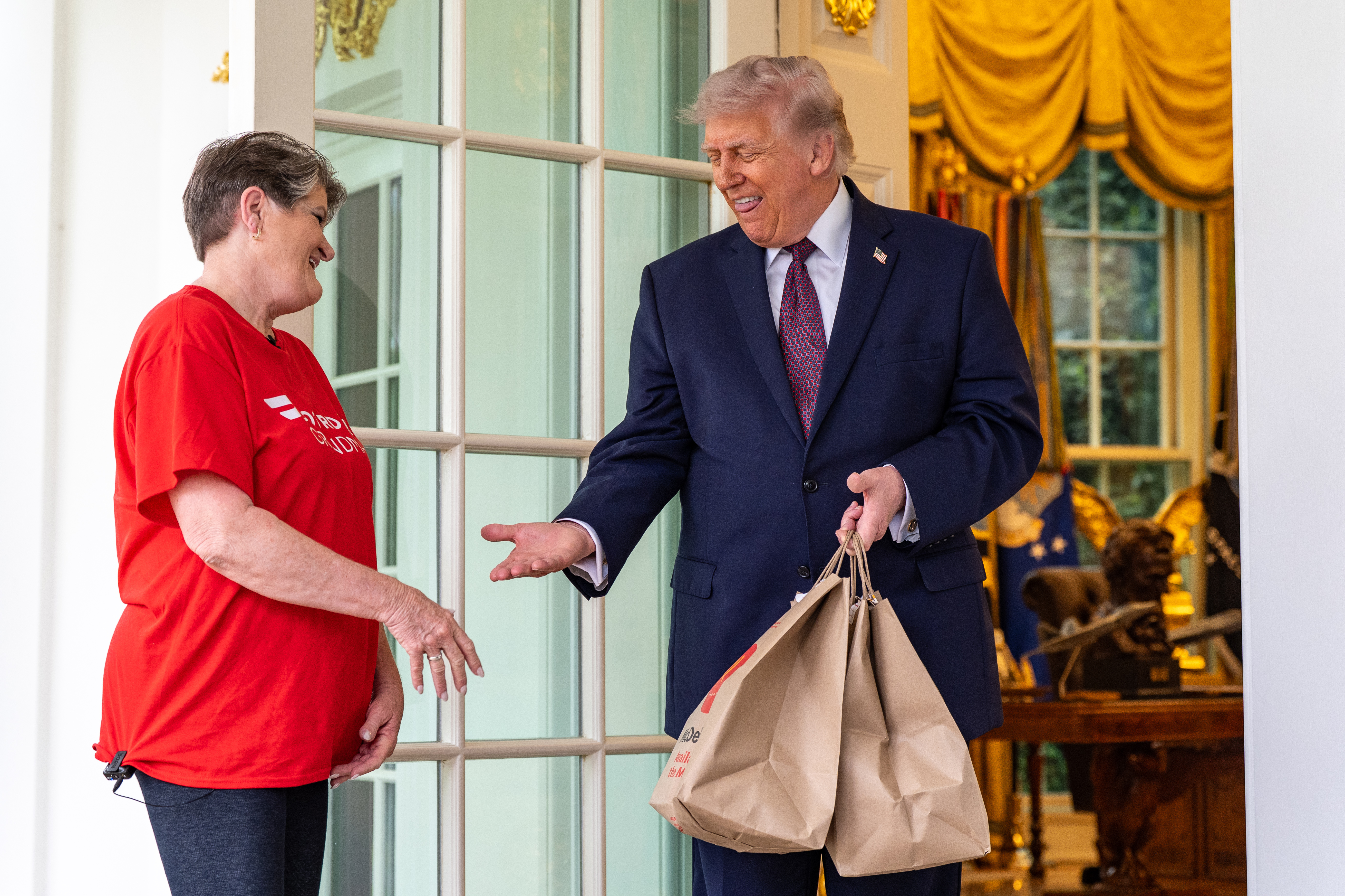 DoorDash Grandma Reacts to Paid Actor Claims After Trump Video