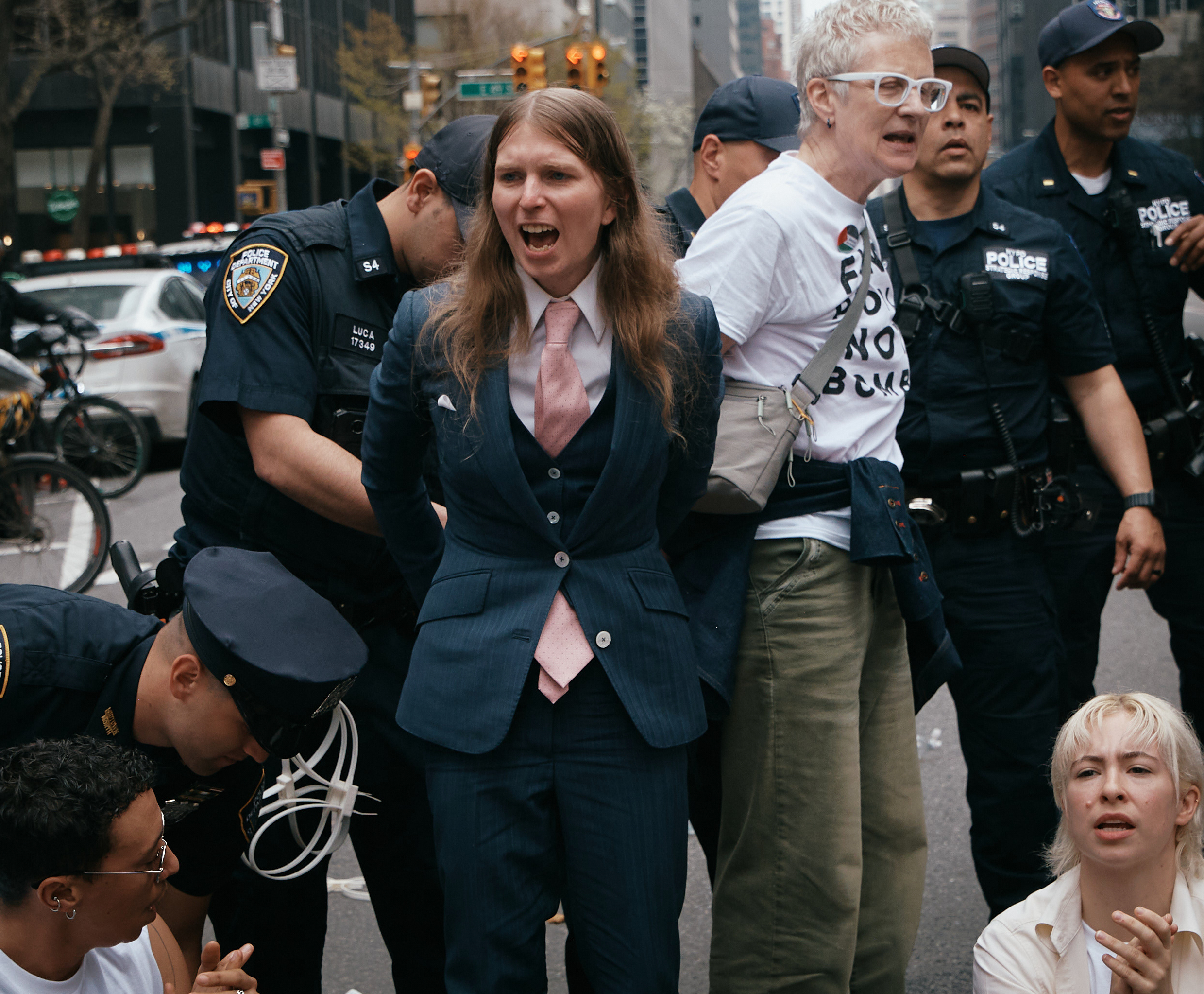 Chelsea Manning Among Nearly 100 Arrested in Schumer Protest Over Israel