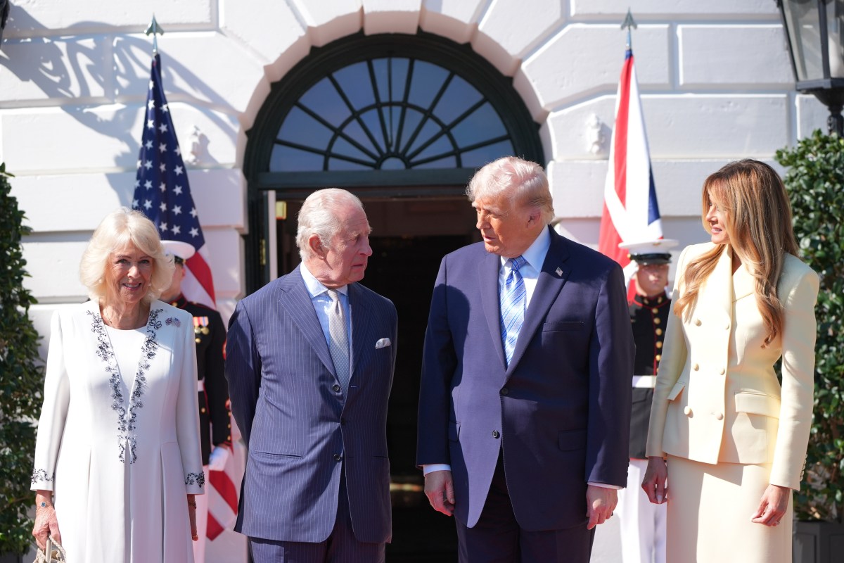 A Historic Meeting: King Charles, Queen Camilla, and the Trumps