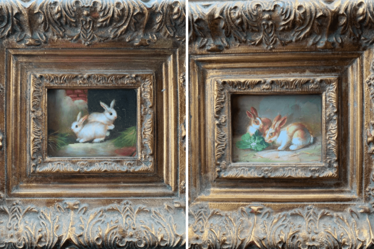 Thrifter Pays $2 for Original Paintings Worth Hundreds, Then Comes Regret