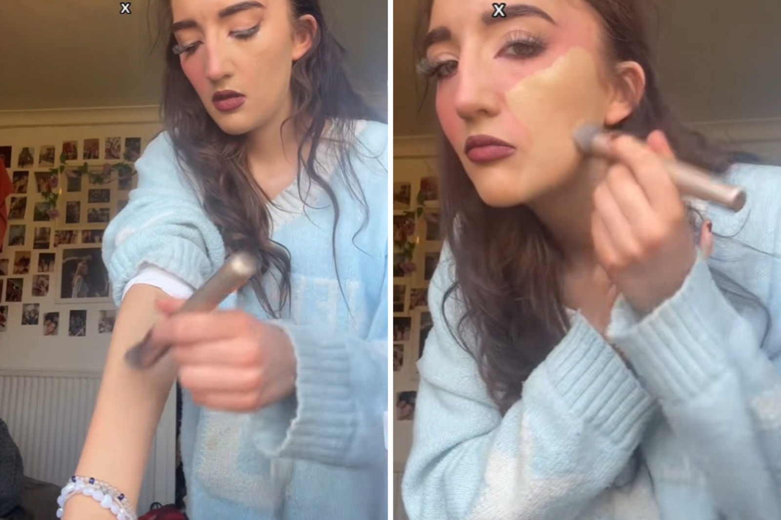 newsweek.com - Lucy Notarantonio - Woman buys face paint from farm, then has 'genius' realization