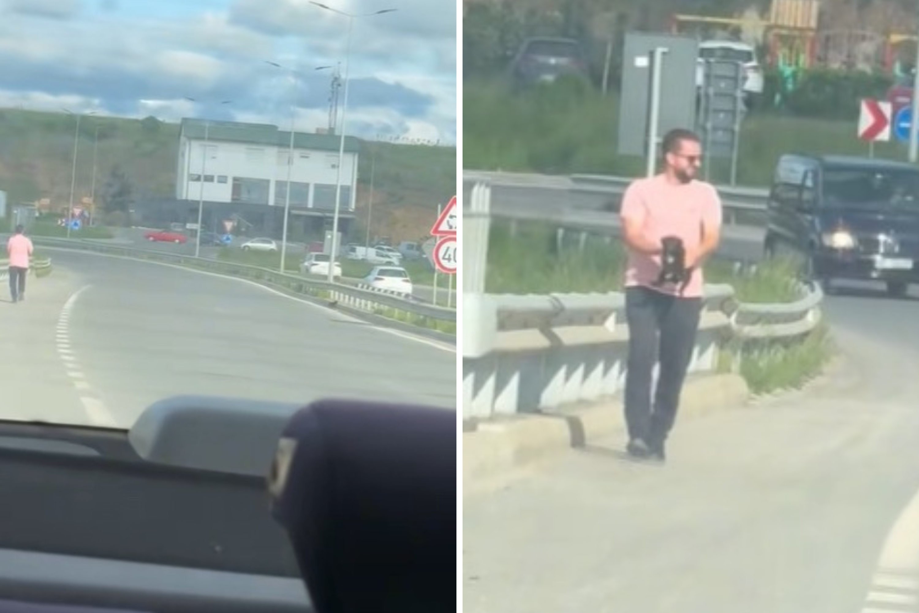 Man Sees Puppy on Highway, Tears Over What Happens Next—‘He Came Running’