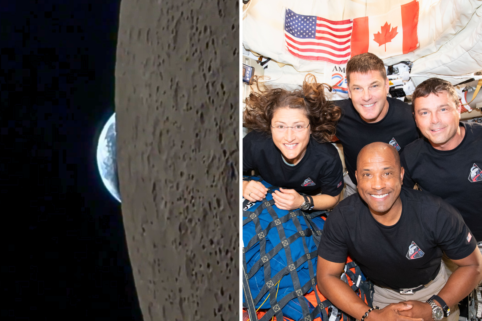 newsweek.com - Melissa Fleur Afshar - Artemis 2 astronaut films moon with his iPhone: the results are stunning