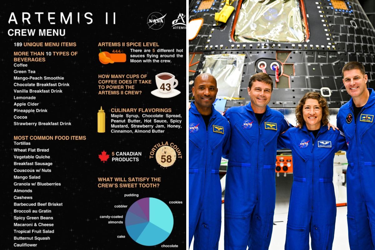 Artemis II Astronauts' Menu For Moon Trip Leaves Everyone Making Same Joke