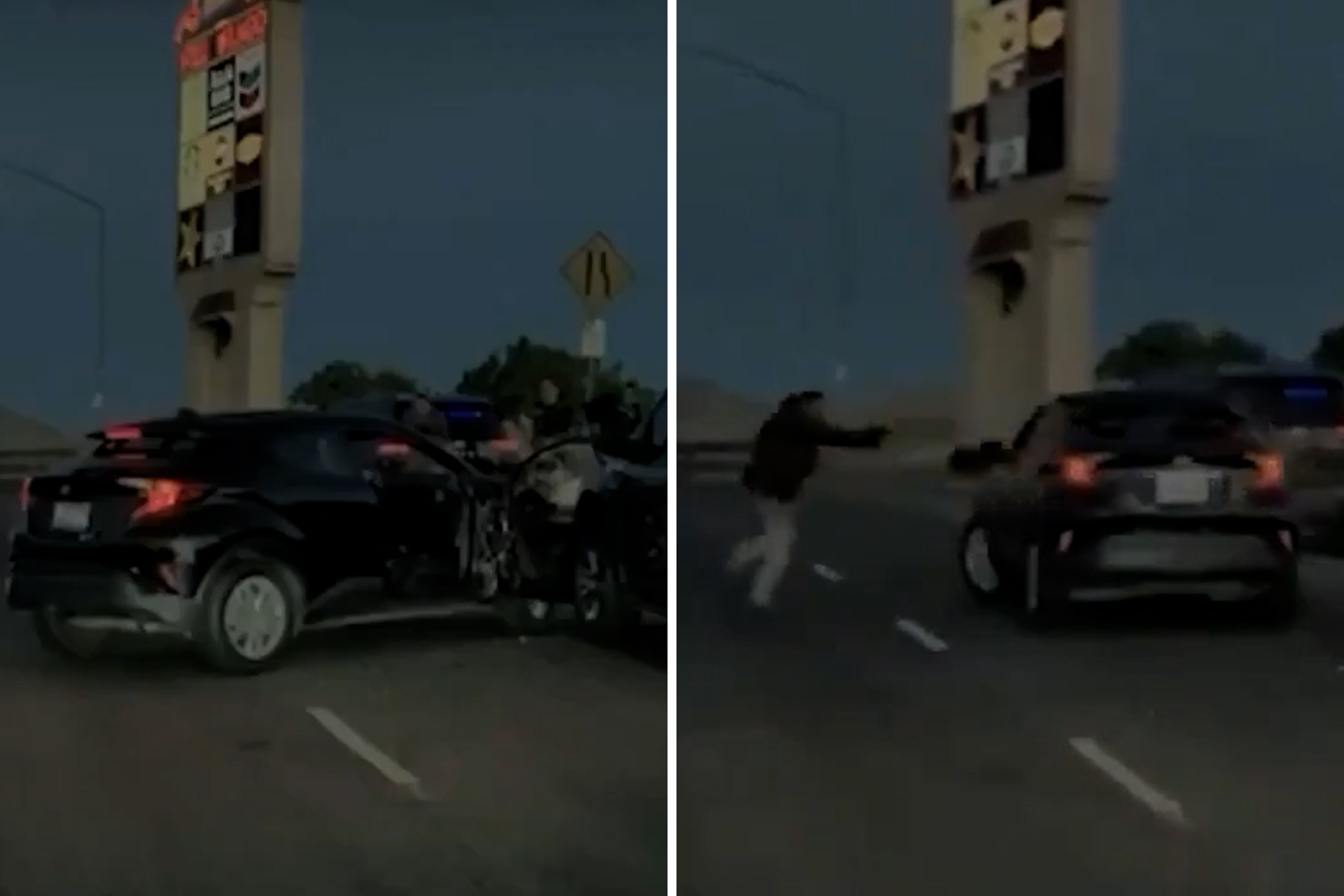 Footage Shows ICE Shooting Incident in California