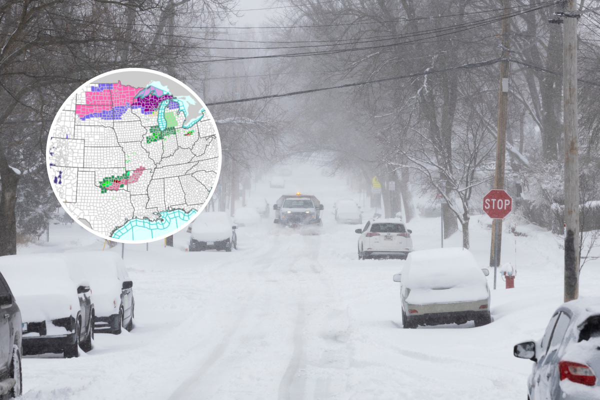 Heavy Snow And Ice Warning As 12 Inches To Strike: 'Nearly Impossible'