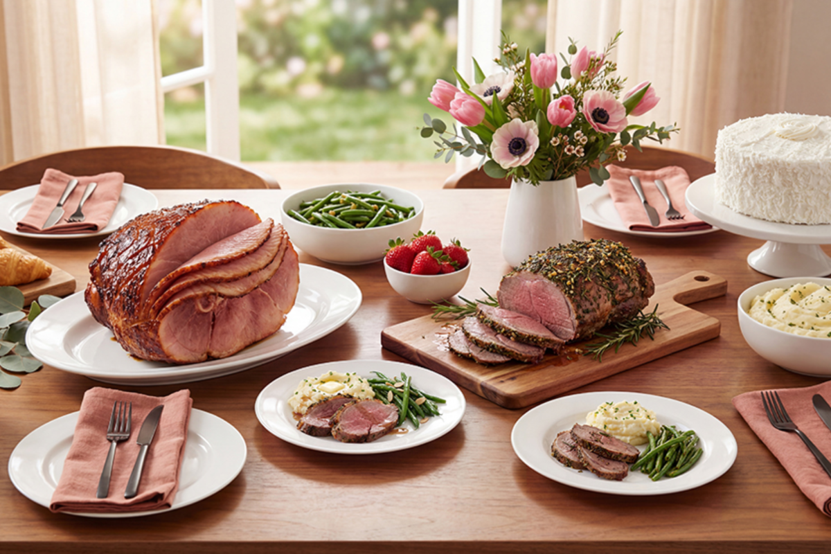 Walmart offers 3-course Easter holiday meal for $9