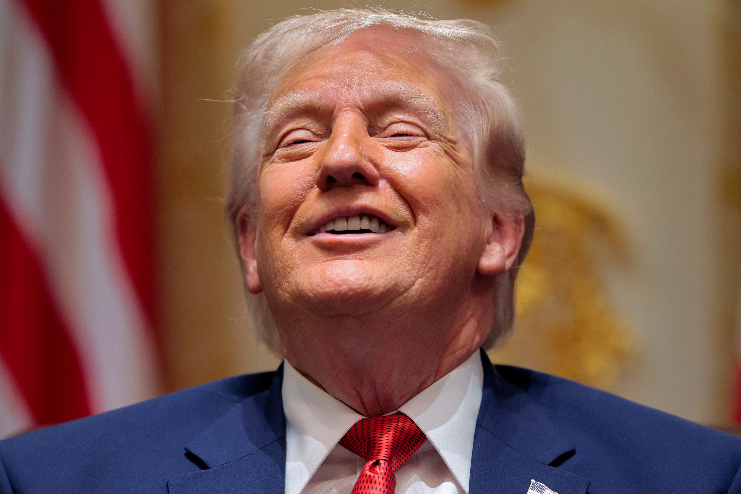 Donald Trump Gets Good News on Economy as Approval Rating Plunges