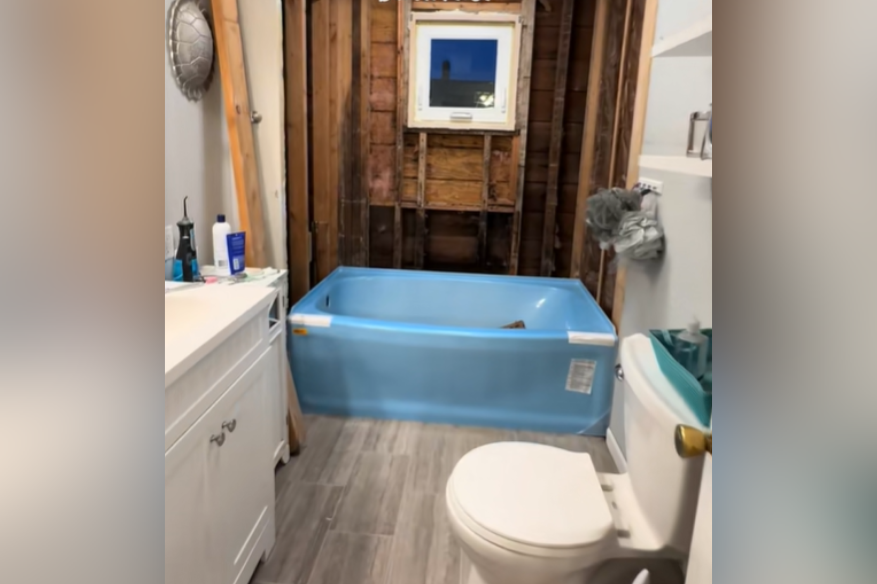 Family Renovate Bathroom, Shock As They Find Staircase Hidden Behind Wall