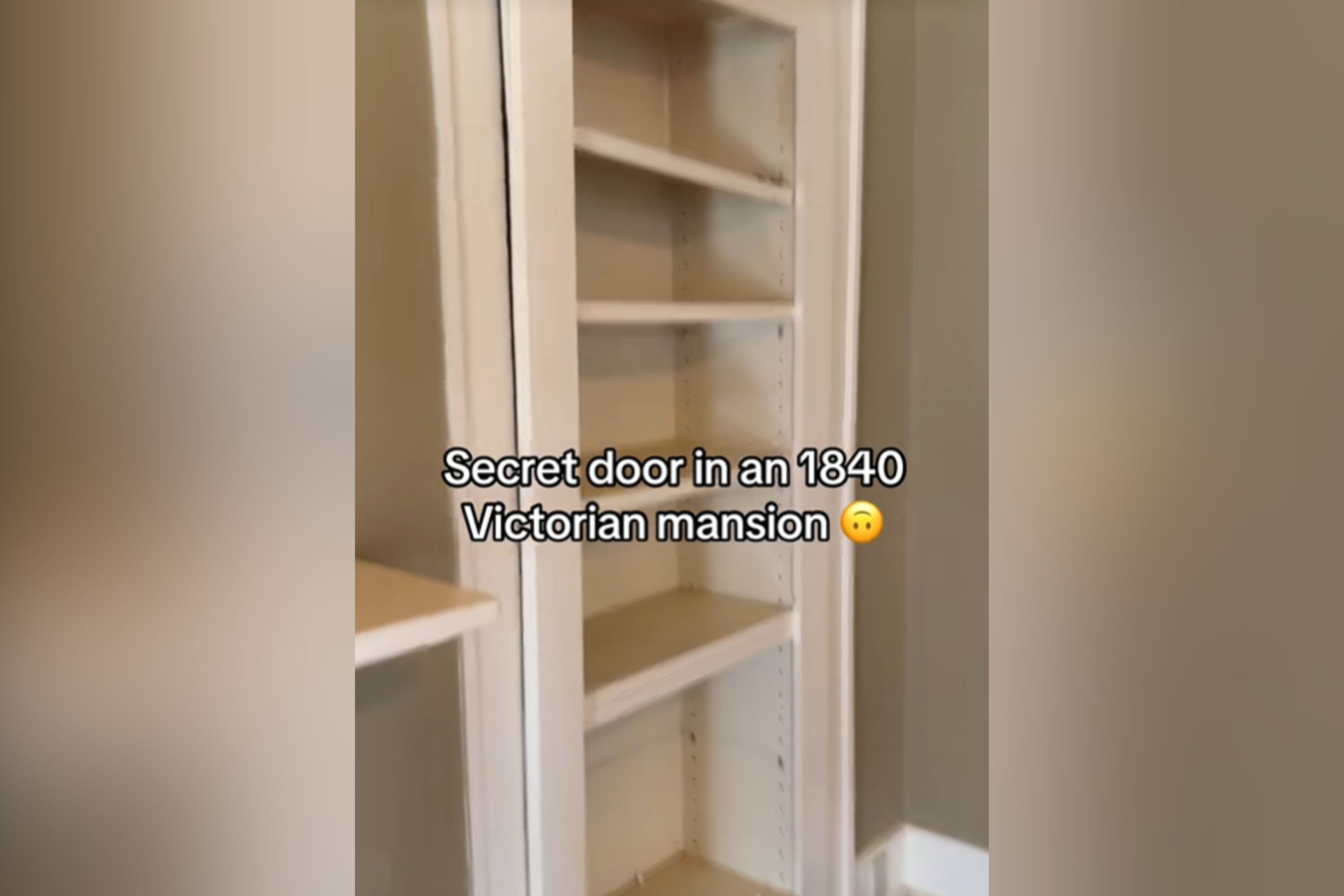Realtor in Shock As She Discovers Secret Door Hidden in 1840s Mansion