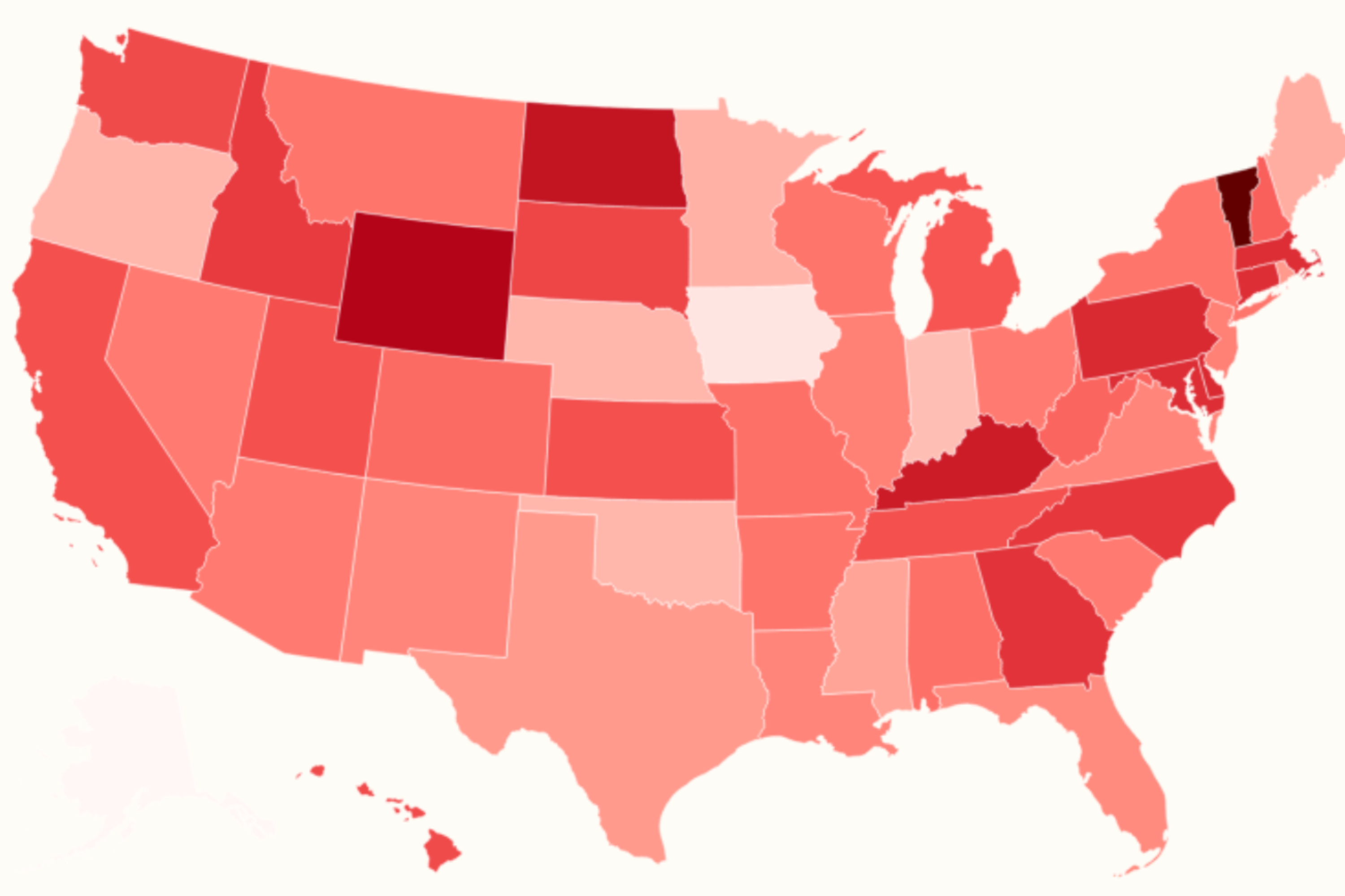 Map Reveals Most—And Least—Expensive States To Raise A Child