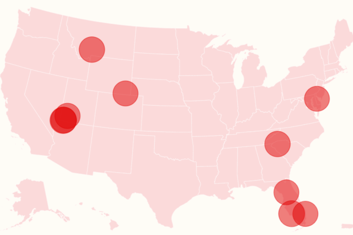Map Shows Best And Worst Cities To Start A Business - Newsweek