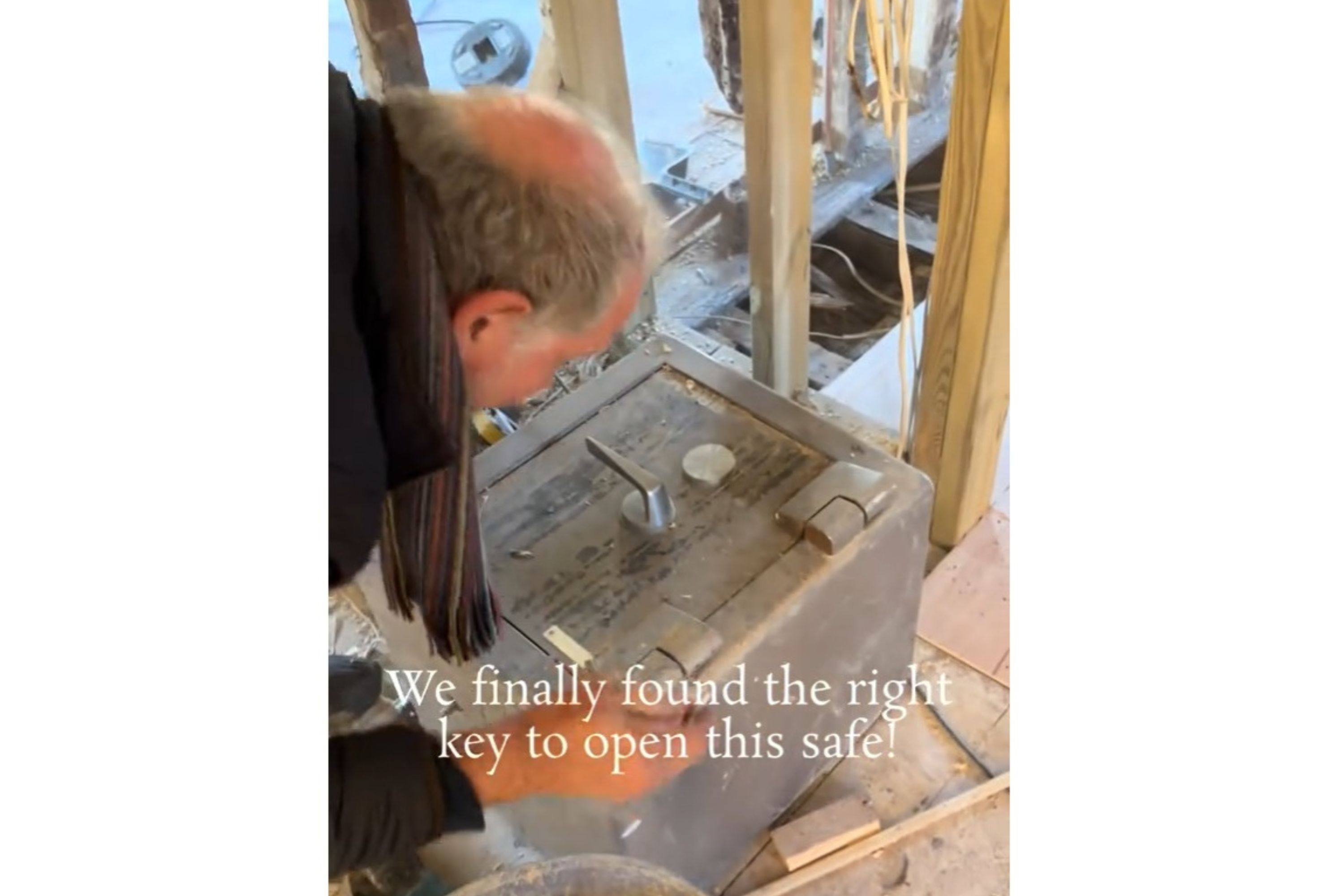 Homeowner Discovers Mysterious Safe in Middle of House—Then Finds the Key