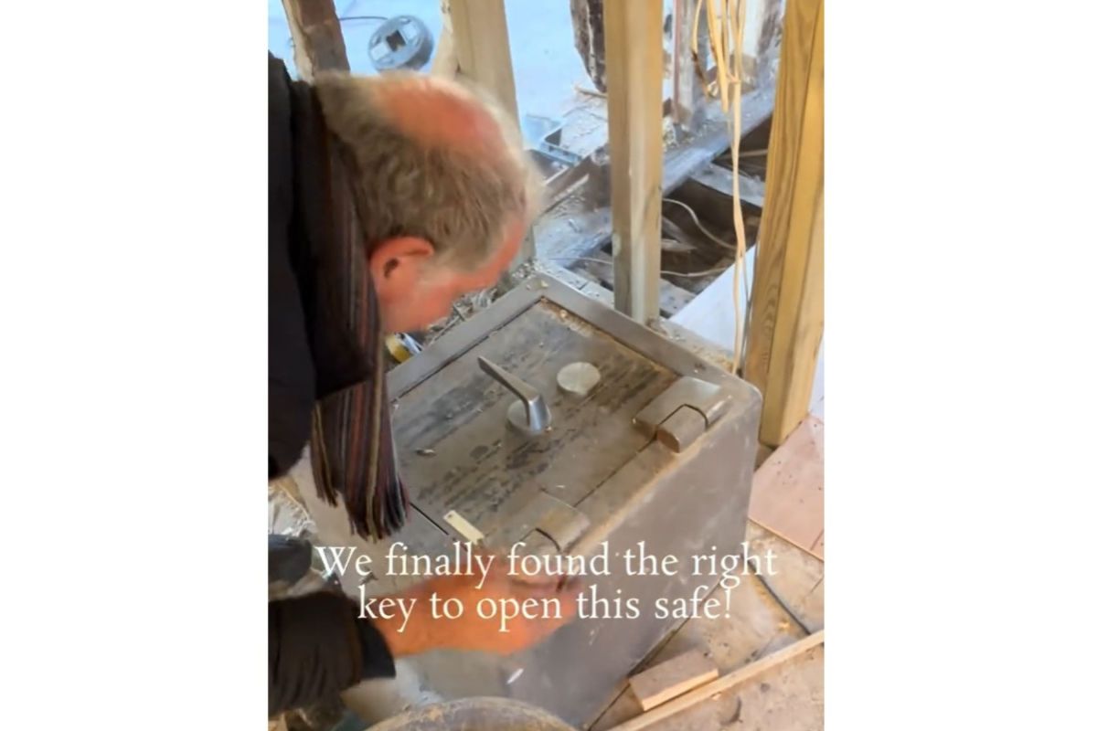Homeowner Discovers Mysterious Safe in Middle of House—Then Finds the Key