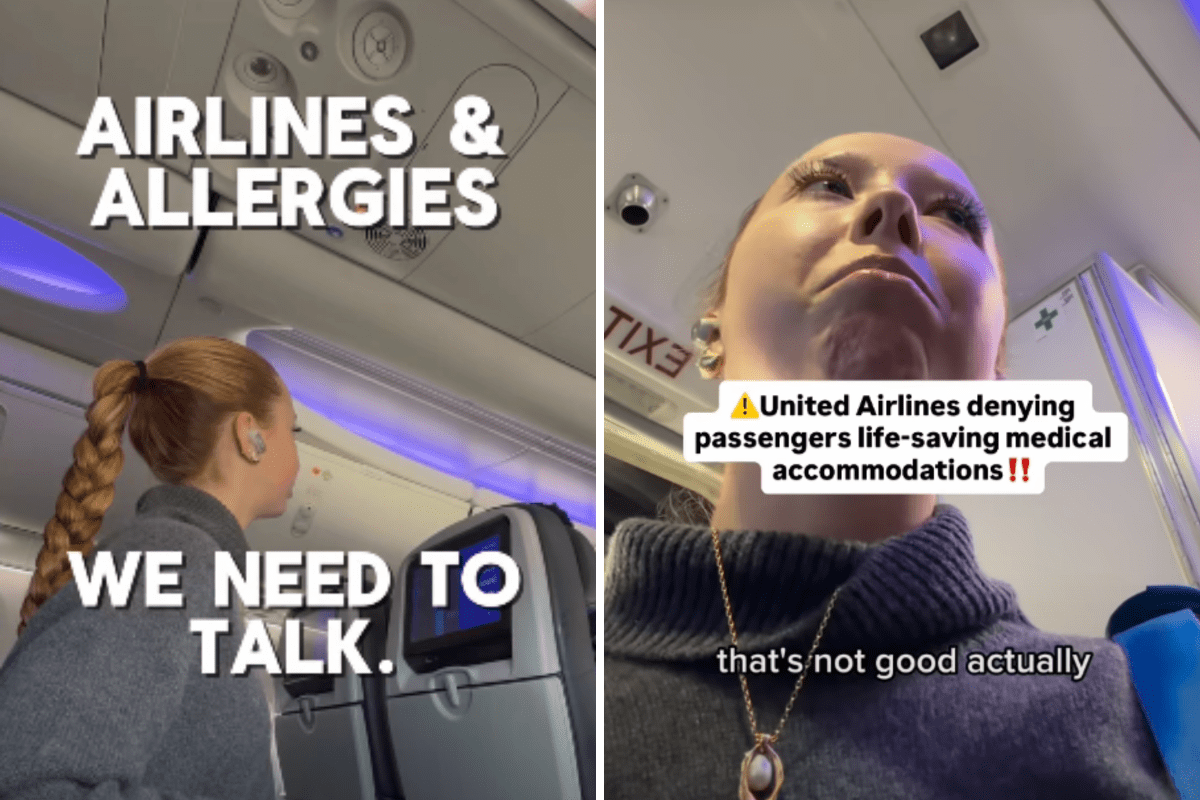 Woman With Peanut Allergy Boards Plane, Shock at What United Staff Tell Her