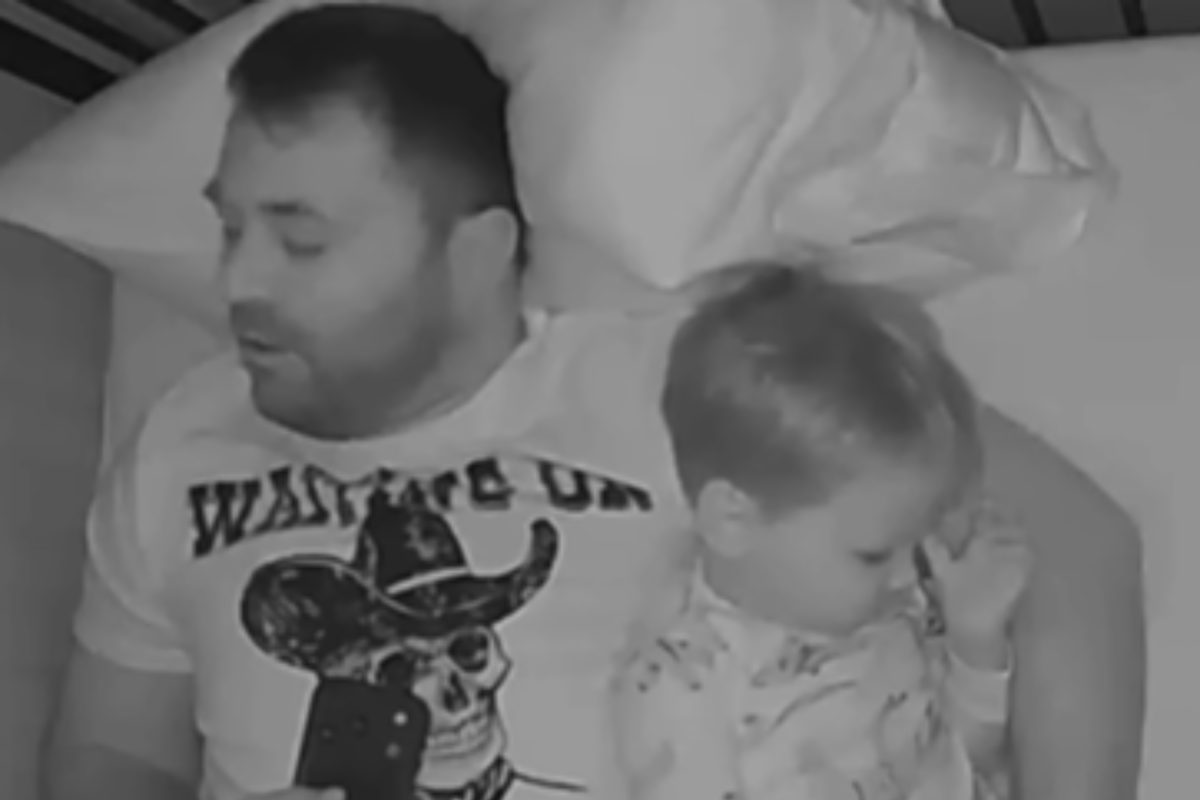 Unexpected Bedtime Surprises: A Dad's Nap Leads to Toddler Tech Exploration