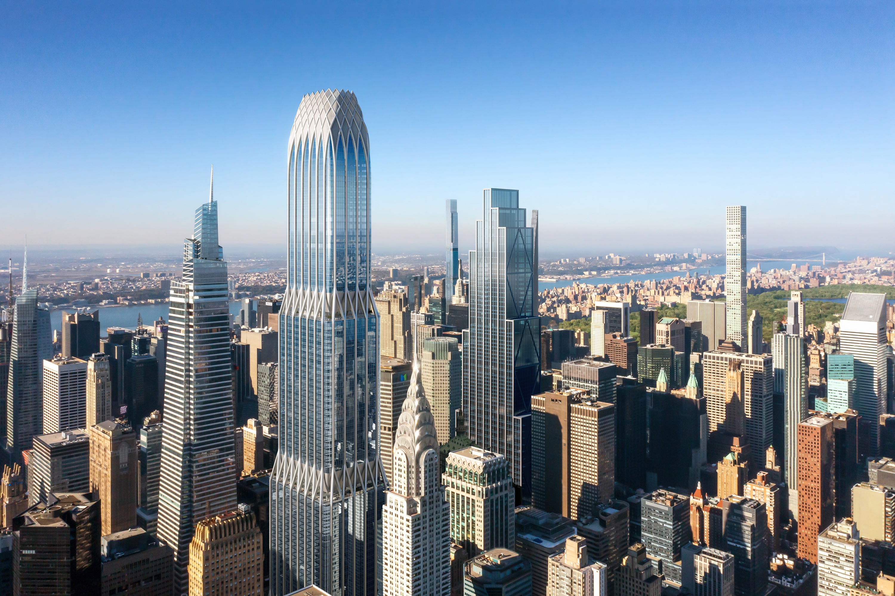 Transformative' Skyscraper To Soar Next to World's Biggest Railway