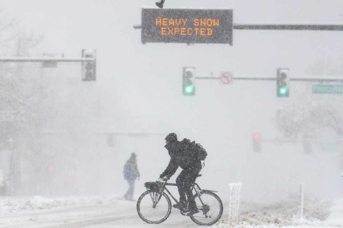 Heavy Snow Warning—Up to 10 Inches To Strike Wyoming, Colorado, Montana