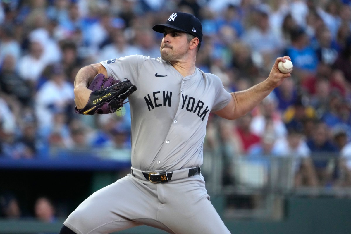 Yankees receive important update on Carlos Rodon