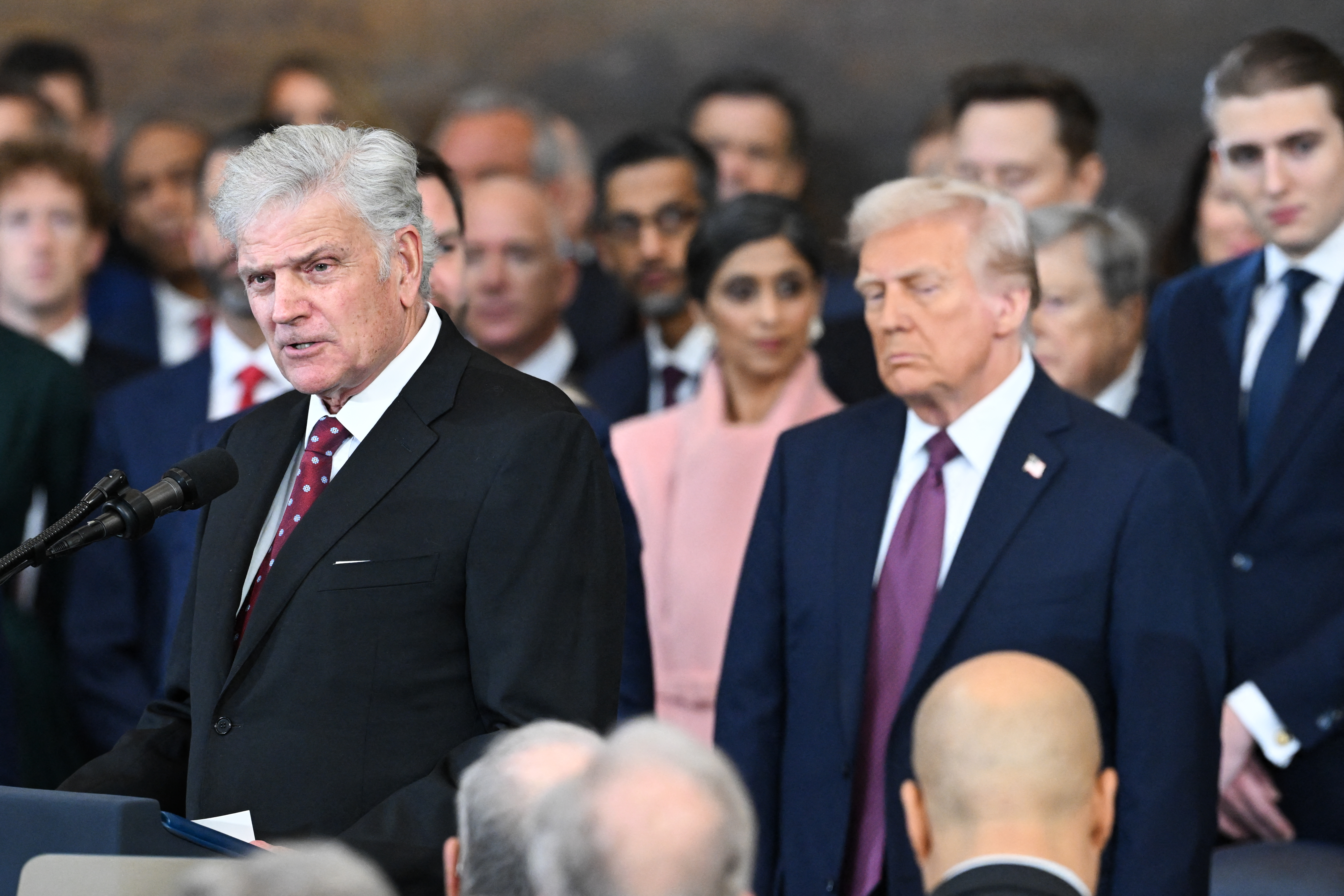 Evangelical Leader Franklin Graham Reacts to Trump's AI Jesus Image