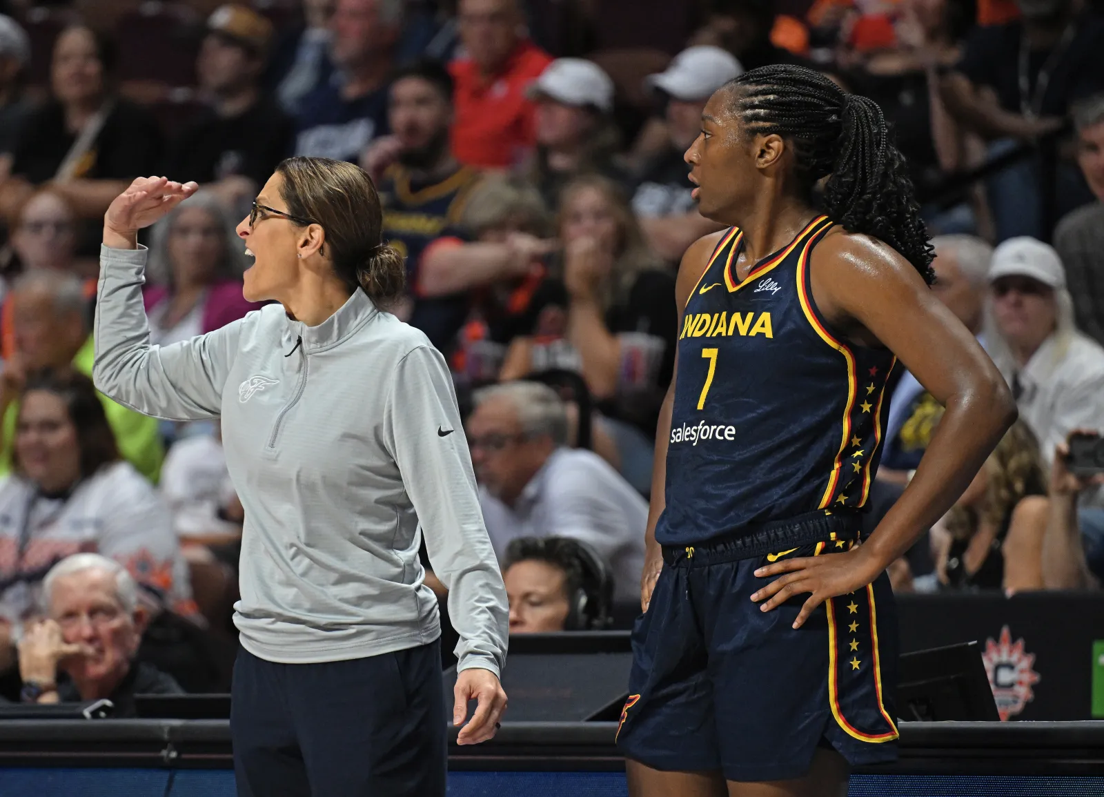 Cautious Optimism: Aliyah Boston's Injury Update Ahead of Fever-Wings Clash