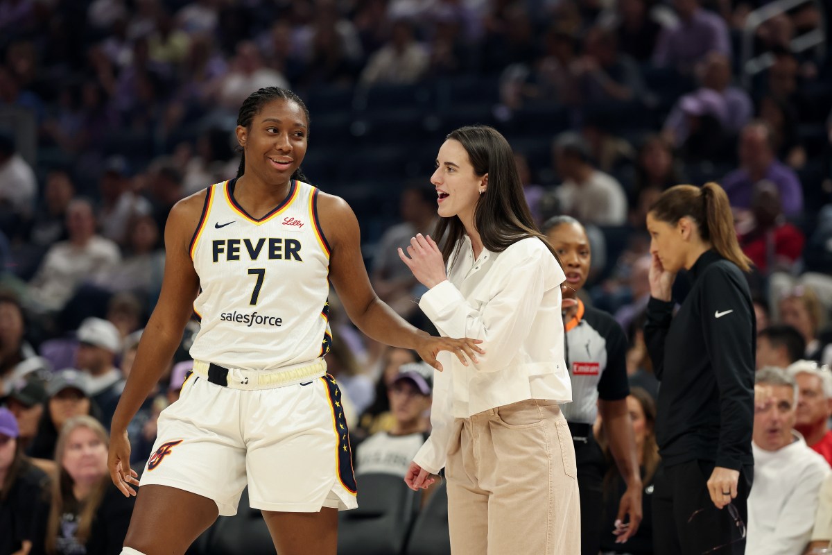 Caitlin Clark Reacts to Aliyah Boston's Historic WNBA Contract