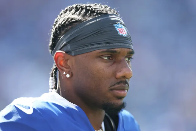 New York Giants wide receiver Malik Nabers against Los Angeles Chargers