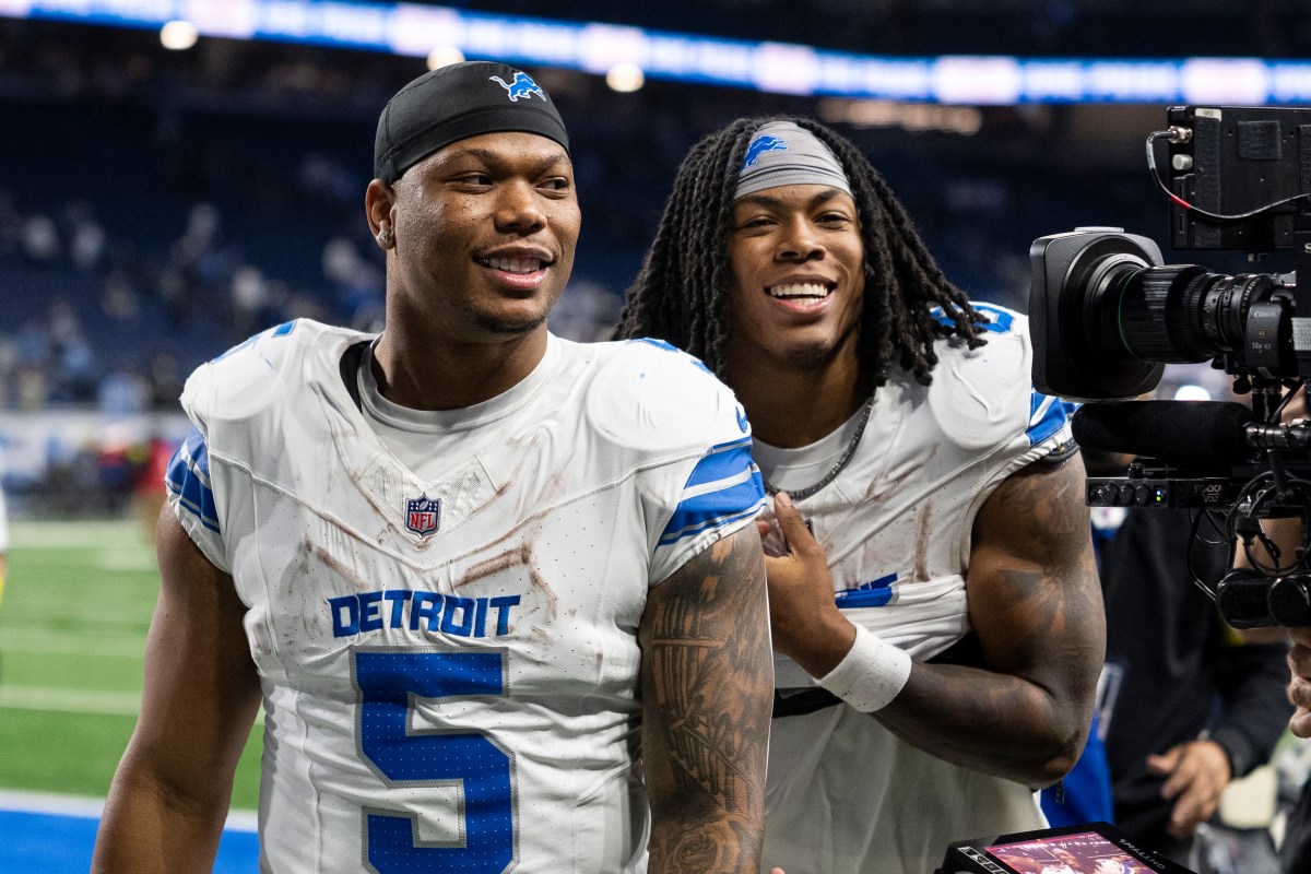 Jahmyr Gibbs, David Montgomery Get Matching 'Sonic &amp; Knuckles' Tattoos