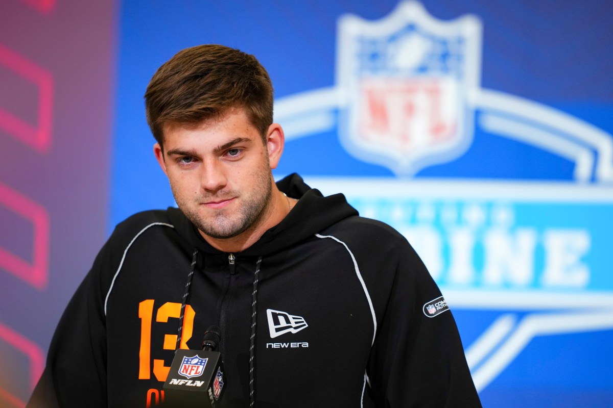 Garrett Nussmeier Has Emotional Reaction to Being Drafted by Chiefs