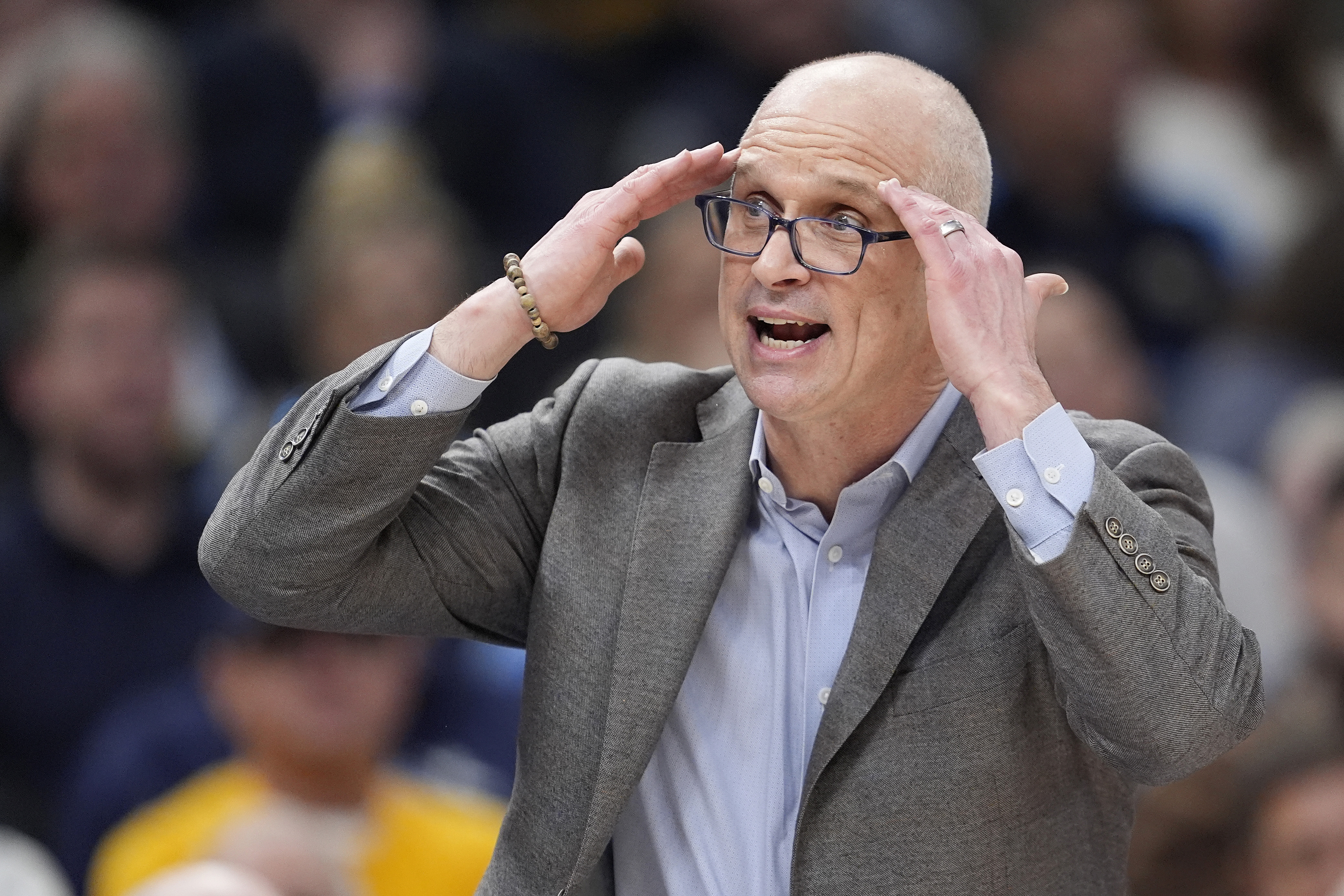Dan Hurley Stunned to Learn Dusty May's Real Age Ahead of Michigan-UConn