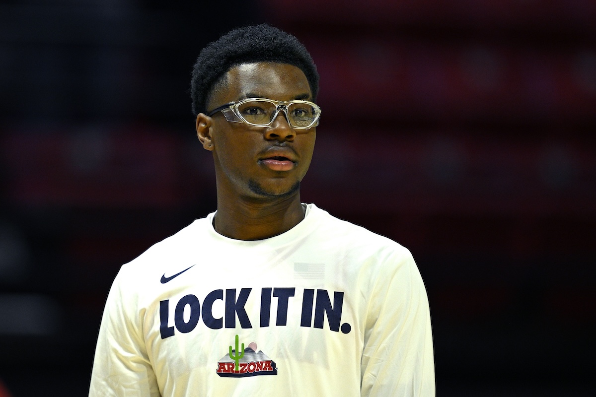 LeBron James' Son Bryce Gets Attention for Arizona Final Four Media Block