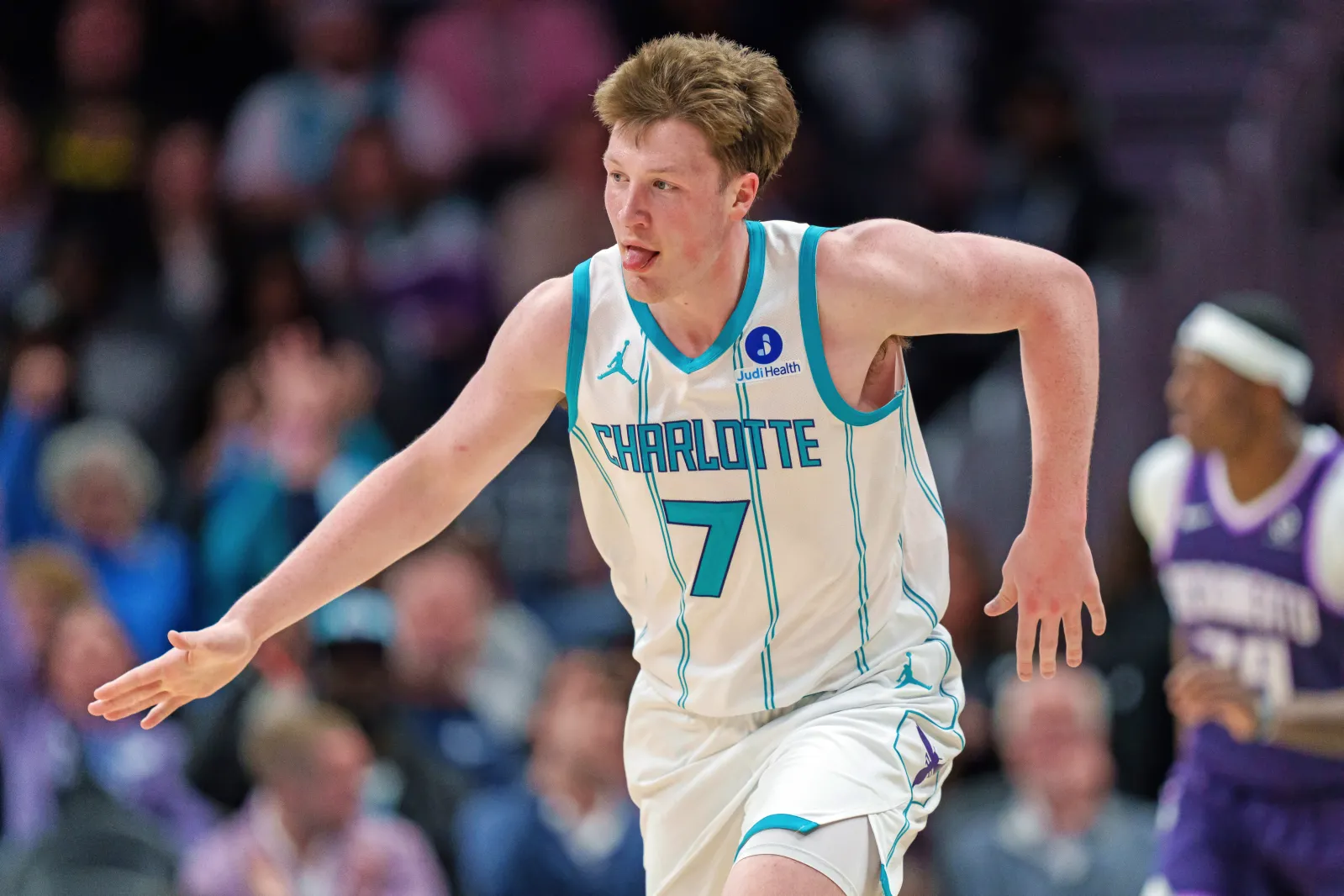 Charlotte Hornets rookie Kon Knueppel