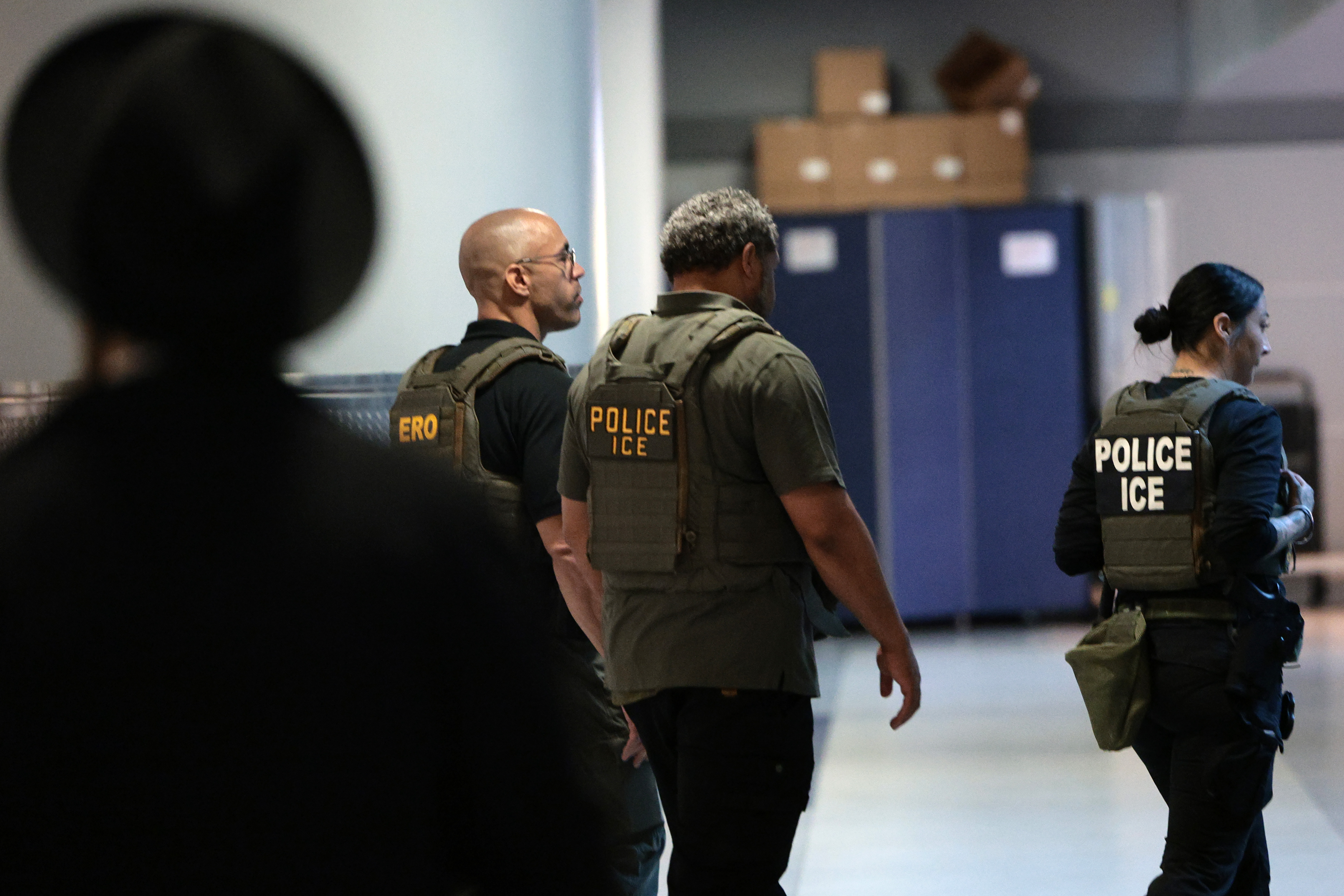 Student Charged With Spitting on ICE Agent