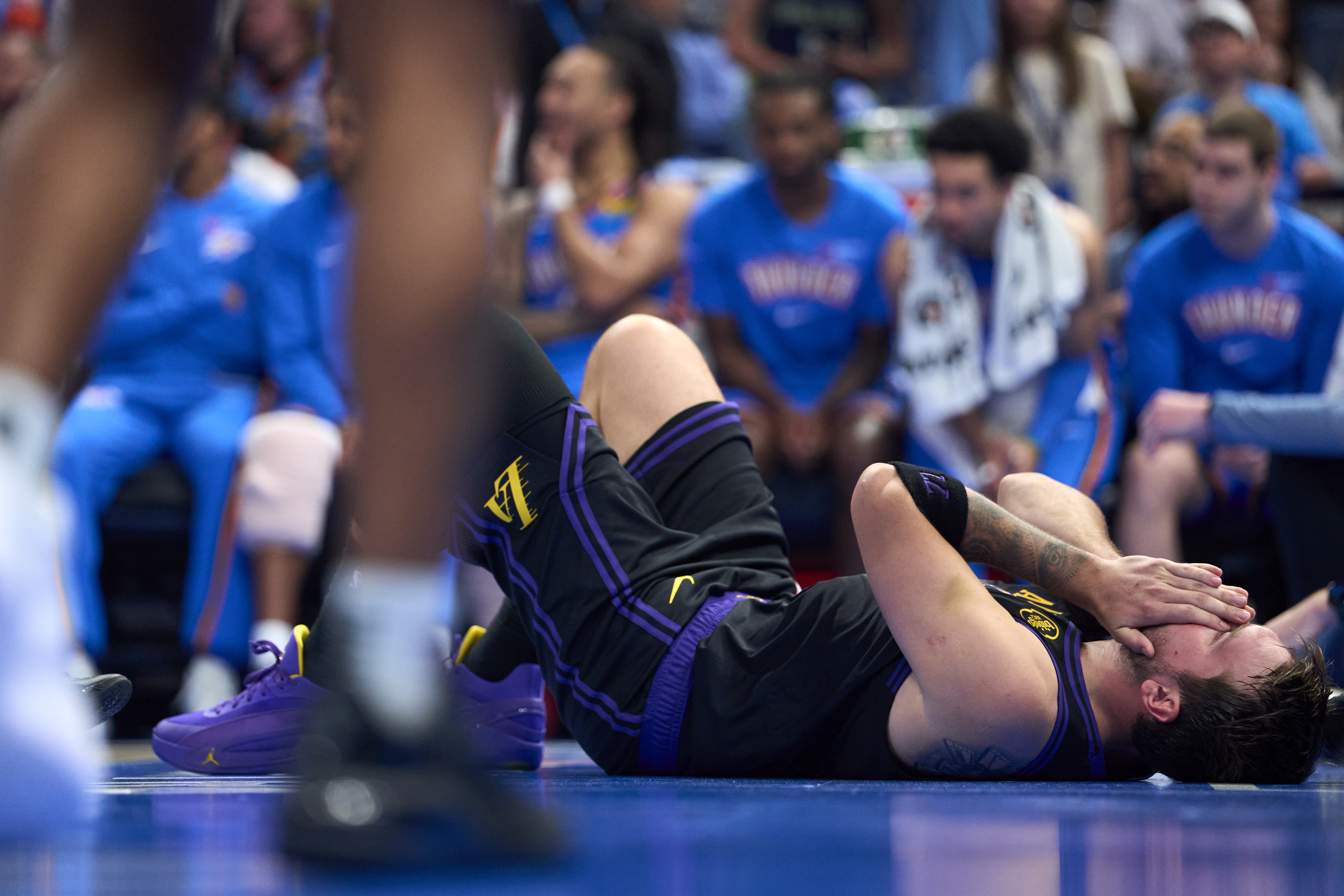Lakers Star Luka Doncic's 'Spooky' Injury Stunned Thunder All-Star