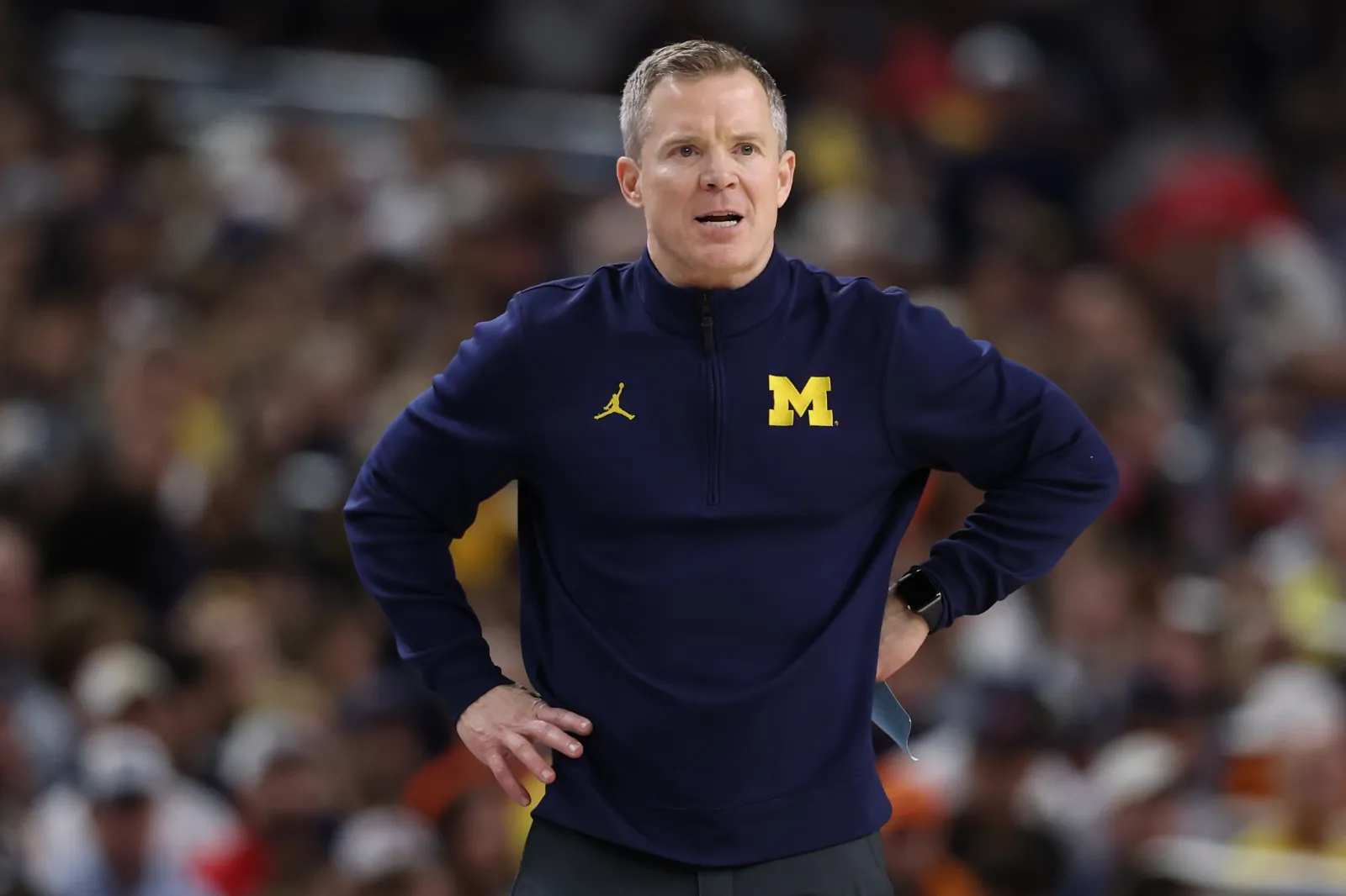 Michigan's Dusty May Warns UConn Ahead of Championship Game - Newsweek
