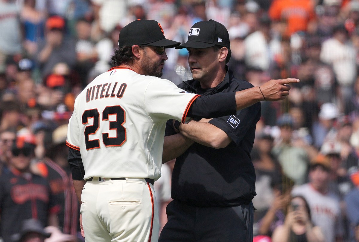 Tony Vitello Scores Career First in Giants' Loss vs. Mets