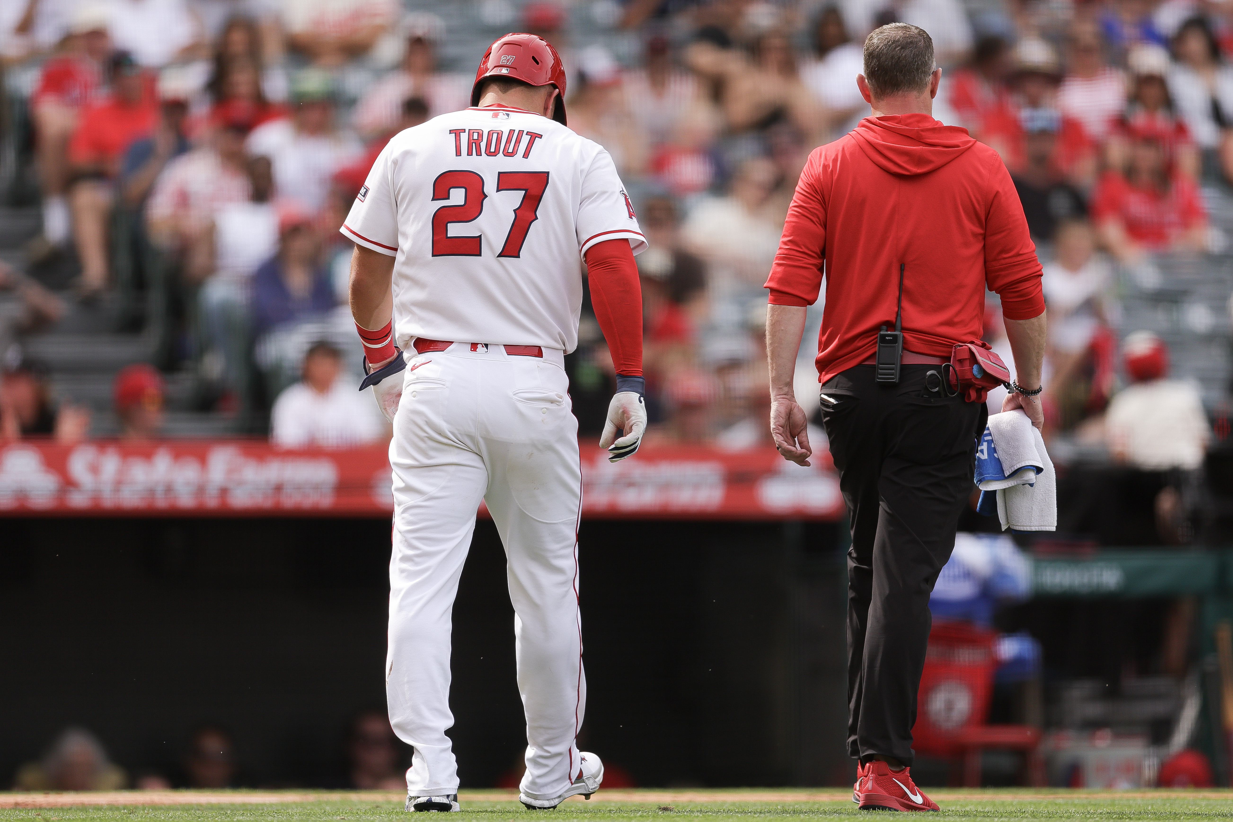 Angels Receive Fortunate Injury Update On Superstar Mike Trout