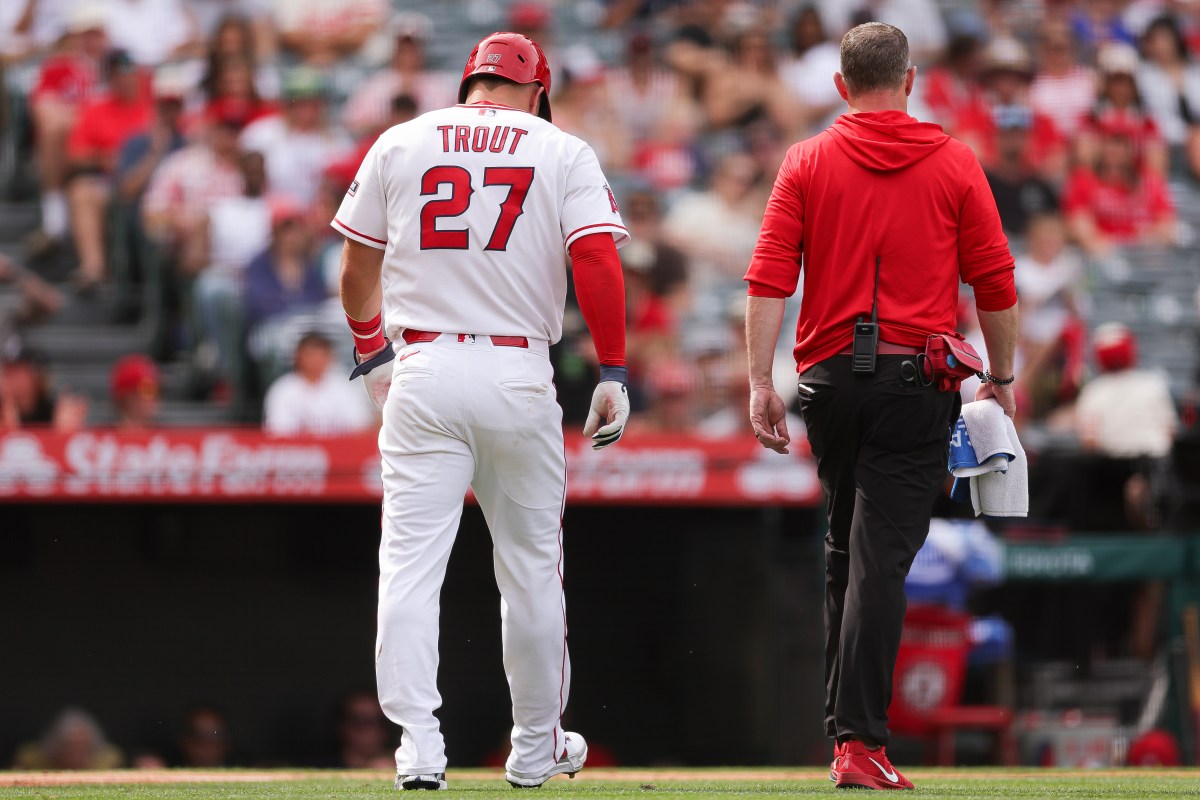 Angels Receive Fortunate Injury Update On Superstar Mike Trout