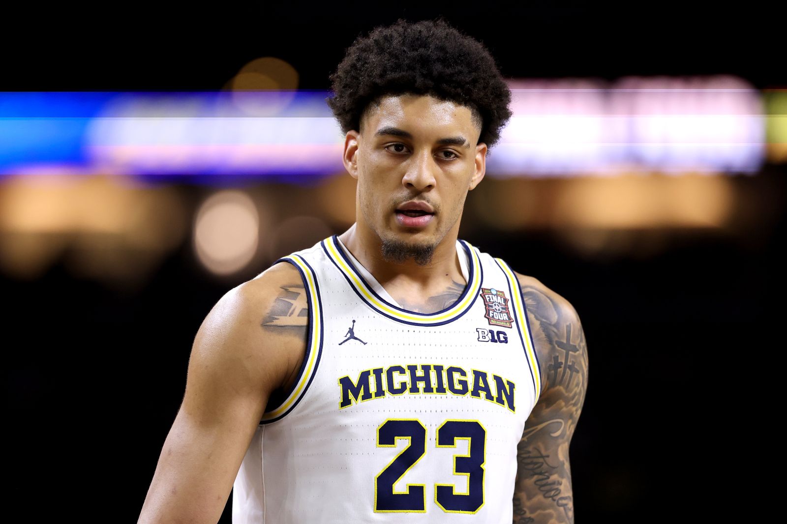 Yaxel Lendeborg's Raw Honesty Lights Up Michigan's National Championship Halftime