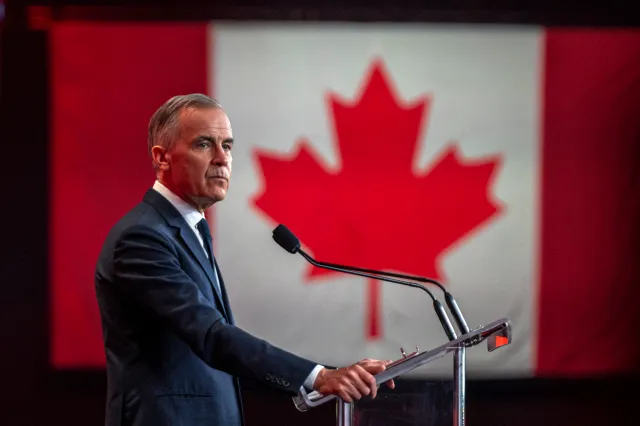 Mark Carney Takes Swipe at Trump With Whiskey Joke in Defiant Speech