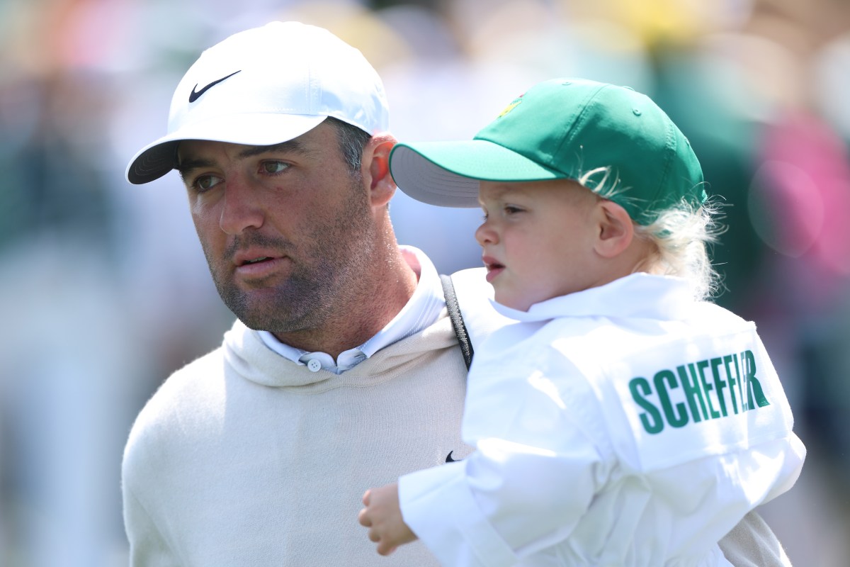 Scottie Scheffler’s Special Masters Moment With Son Bennett Has Fans Buzzing