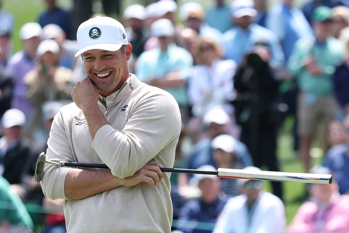 Bryson DeChambeau’s Unexpected ‘Caddie’ Has Fans Cracking Up Before Masters