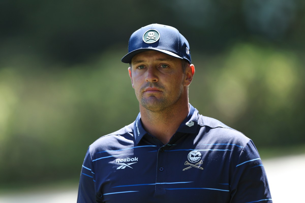 Bryson DeChambeau Hits Patron During Nightmare First Round at 2026 Masters