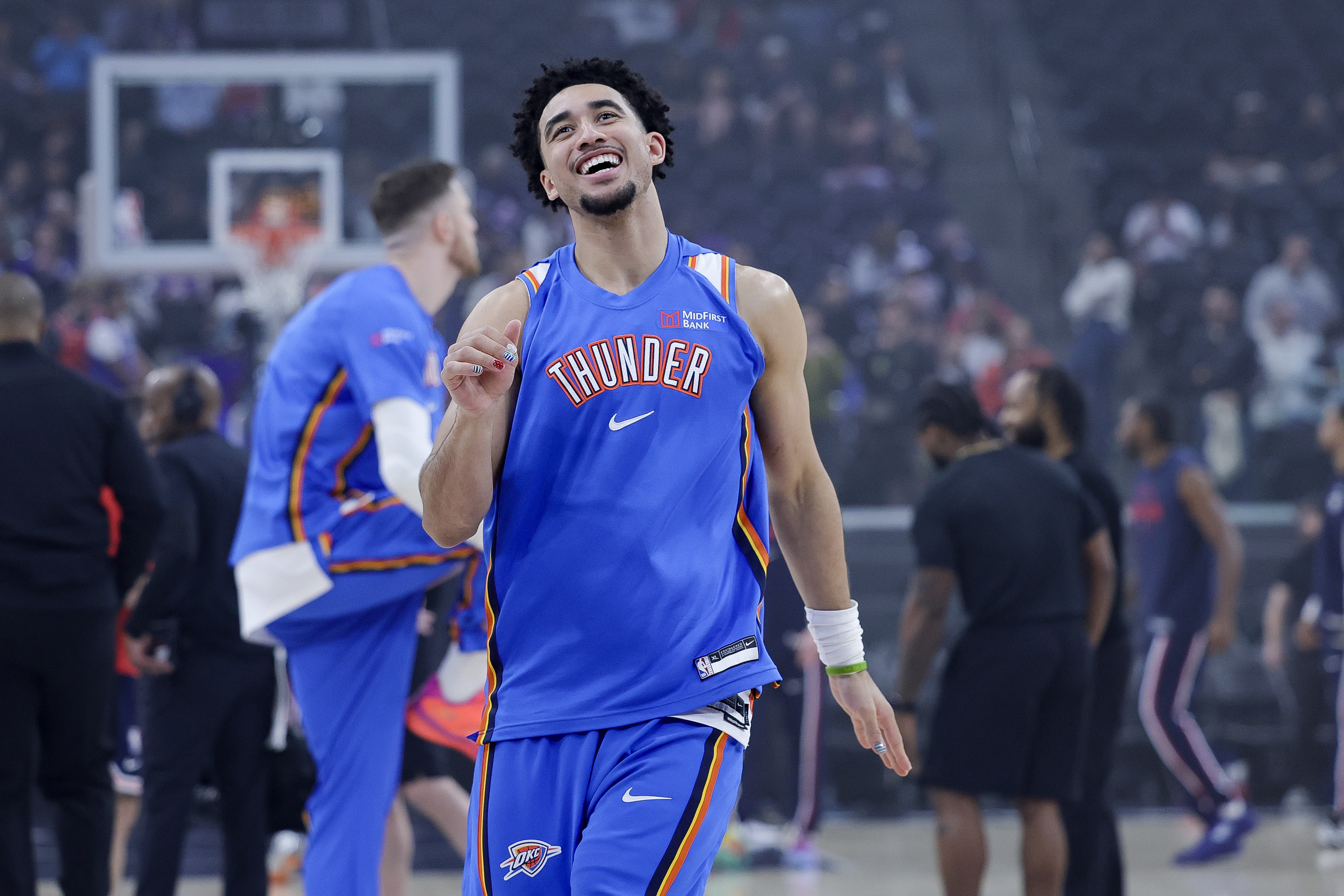 Ex-NBA All-Star Reacts to Thunder Teammates Filming Jared McCain's TikTok