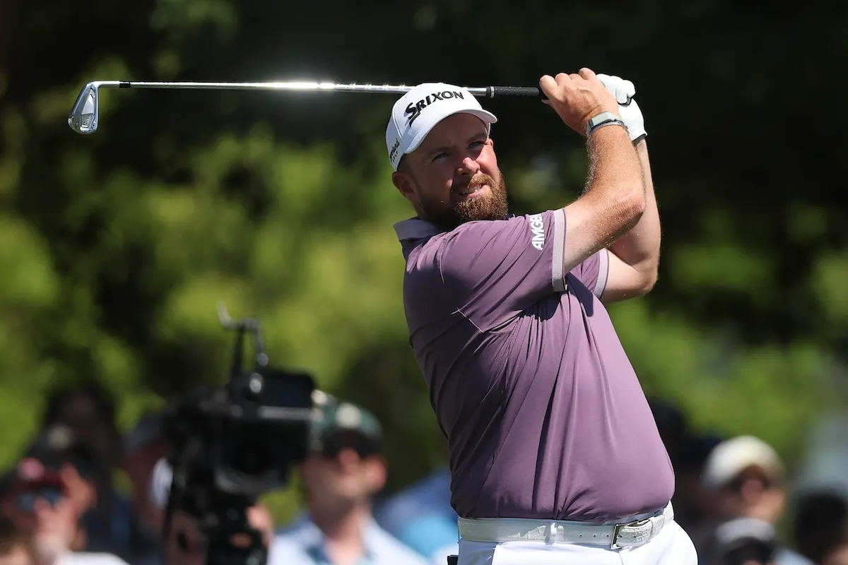 Shane Lowry plays in The Masters 2026 Third Round at Augusta National