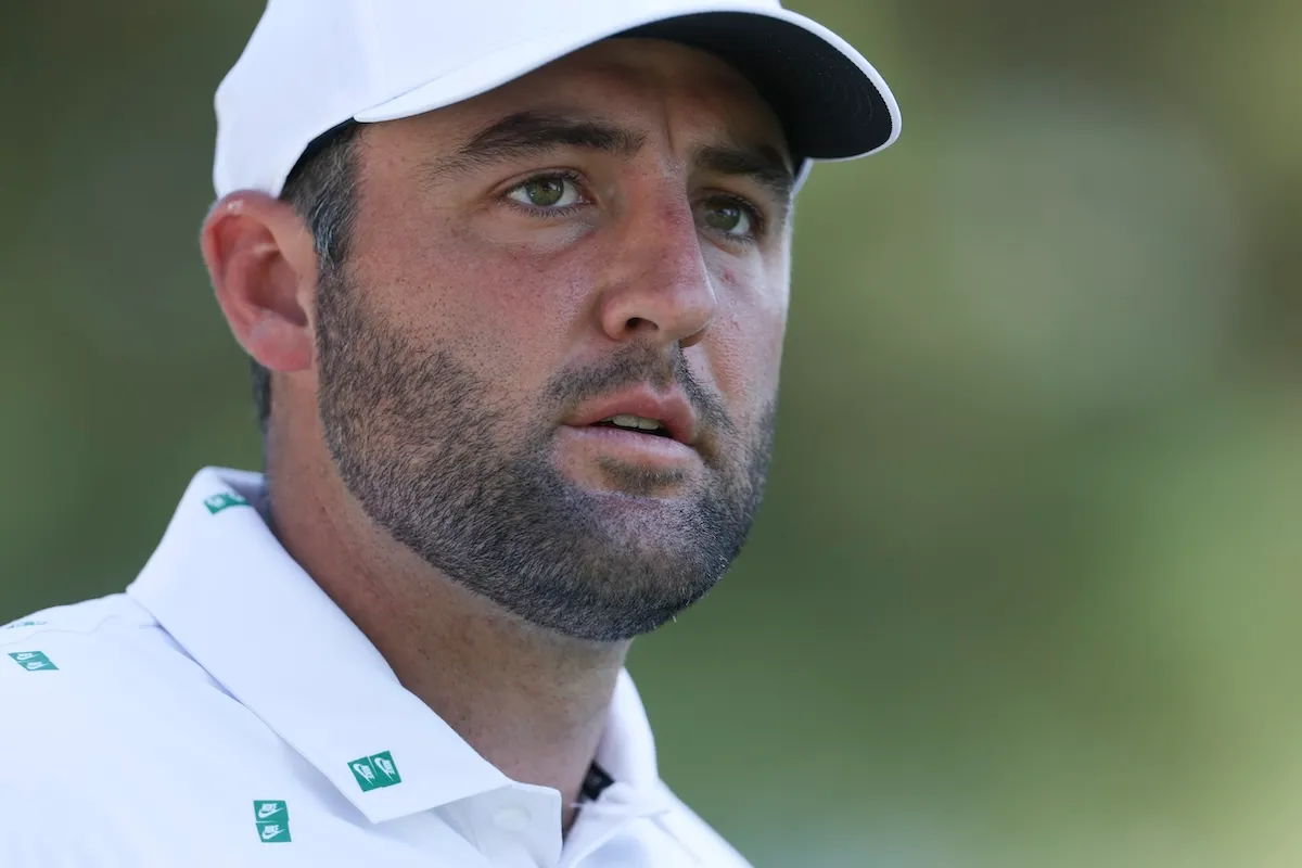 Scottie Scheffler at Third Round of The Masters 2026